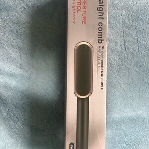 Hair Straightening Comb - emerald